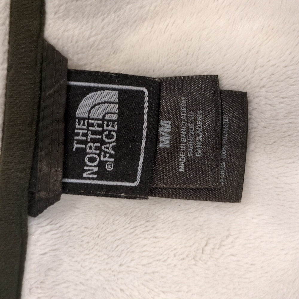 💙💚 The North Face Blue Checker Pattern Fleece Lined Jacket Women's size M 💚💙 - Picture 4 of 12